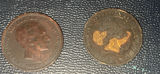 Spain 1870s Ten Centimos Coins - thumbnail 1 of 5