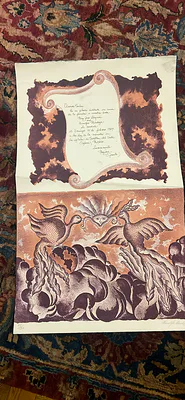 Arnulfo Mendoza Signed Screen Print Of A Wedding Invitation 1987 - Image 1 of 6