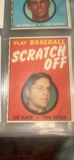 7 Topps Baseball Scratch off Cards 1970 Willie Stargell Tom Seaver - thumbnail 2 of 11