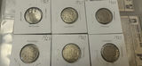 1927 Group Of 6 US Buffalo Nickels - thumbnail 1 of 13