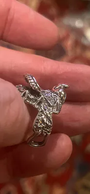 Sterling Silver Horse Saddle, Heavy Ring By Silver Cloud Jewelers - Image 1 of 6