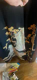 Antique Embroidered Japanese Black Silk Kimono - thumbnail 14 of 19