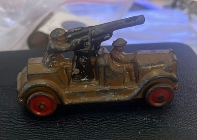 Barclay Lead 1930s Cast Howitzer Small Toy Vehicle - Image 1 of 5