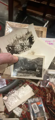 Miscellaneous Antique Photos, Oregon 1920 Football Game Others - Image 1 of 13
