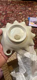 19Th Century German Salt Glaze Candy Dish With Silver Overlay - thumbnail 3 of 4
