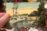Lot 5 Antique Riverboat Steamboat Postcards - thumbnail 10 of 11