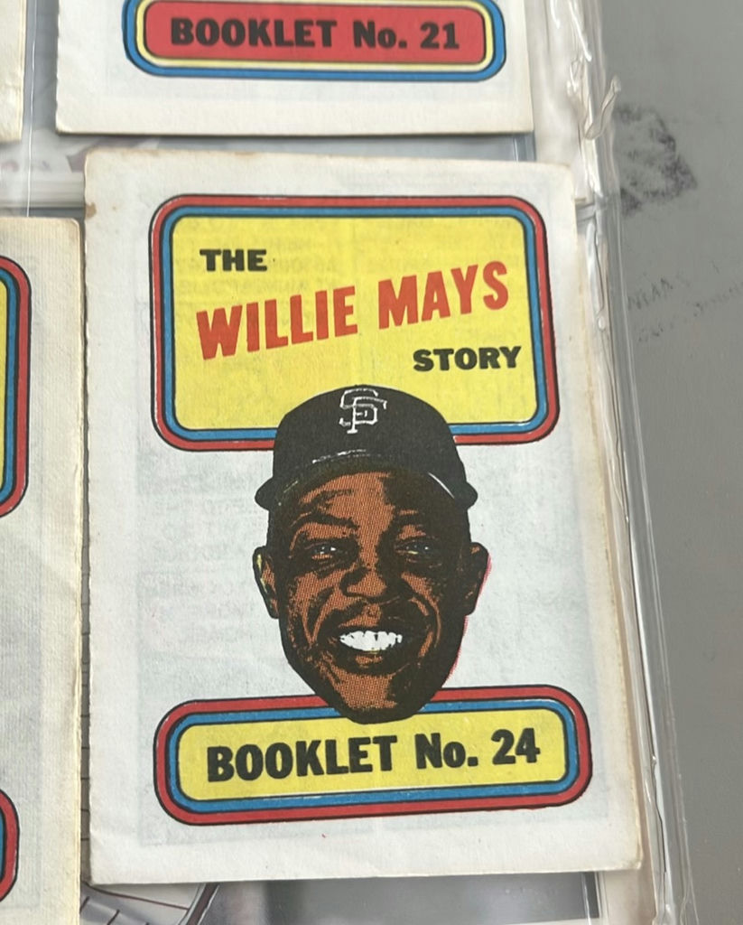 Topps 1970 Baseball Story Books Pete Rose Willie Mays - image 3 of 9