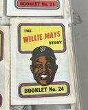 Topps 1970 Baseball Story Books Pete Rose Willie Mays - thumbnail 3 of 9
