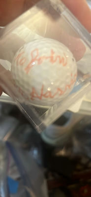 Signed Golf Ball With COA Phil Harris Actor Band Leader - Image 1 of 5