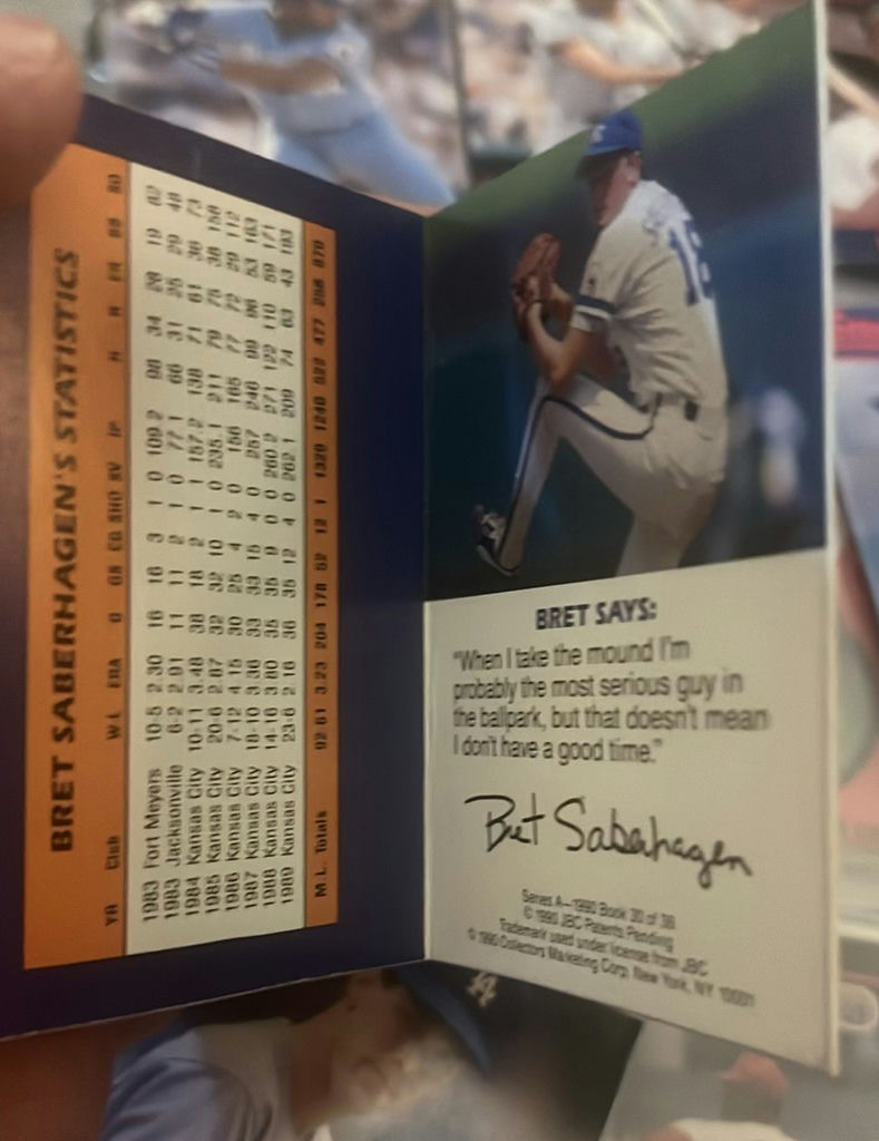 9 1990 Collect-A-Books Baseball Hank Aaron Others - image 10 of 29