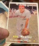 (2)1957 Topps Baseball Cards - thumbnail 3 of 6
