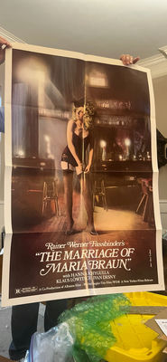 The Marraige Of Maria Braun 1979 One Sheet Movie Poster Sexy! - Image 1 of 5