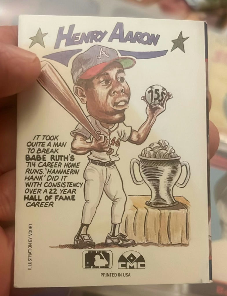 9 1990 Collect-A-Books Baseball Hank Aaron Others - image 29 of 29