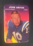 Johnny Unitas Topps Glossy Football 1970 #2 - thumbnail 1 of 2