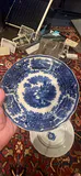 Two Antique Flo Blue Nonpareil Burgess & Leigh Dinner Plates - thumbnail 4 of 6