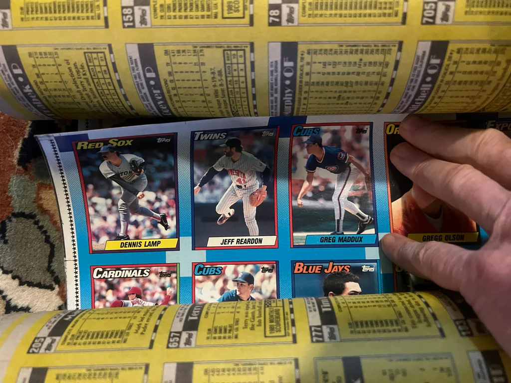 6Uncut 1990 Sheets Topps Baseball  Ard’s In Original Tube - image 6 of 11