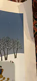 Wilma Longhammer Screenprint Russian Or German Winter Scene - thumbnail 2 of 5