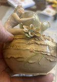 Royal Dux Porcelain Creamer With Nymph Handle - thumbnail 5 of 6