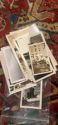 Large Lot Of Antique Photos 1920s And 30sFamily - Image 1 of 21