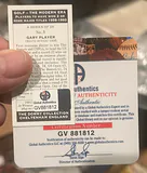 Autographed Card Of Gary Player With Coa - thumbnail 2 of 5