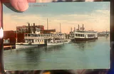 9 Antique Riverboat Postcards - thumbnail 16 of 19