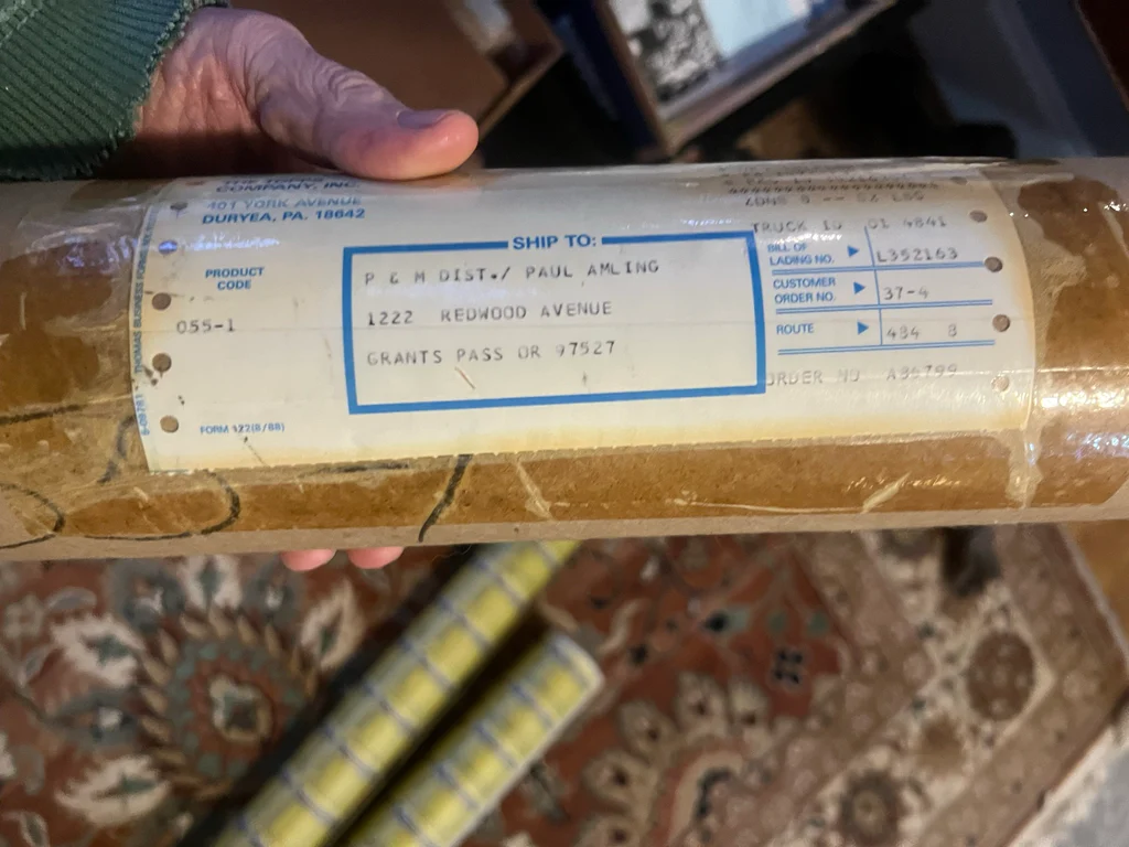 6Uncut 1990 Sheets Topps Baseball Ard’s In Original Tube - image 4 of 11