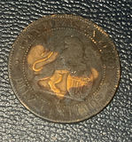 Spain 1870s Ten Centimos Coins - thumbnail 3 of 5