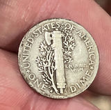 1937-S Mercury Silver Dime - thumbnail 2 of 2