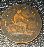Spain 1870s Ten Centimos Coins - thumbnail 2 of 5