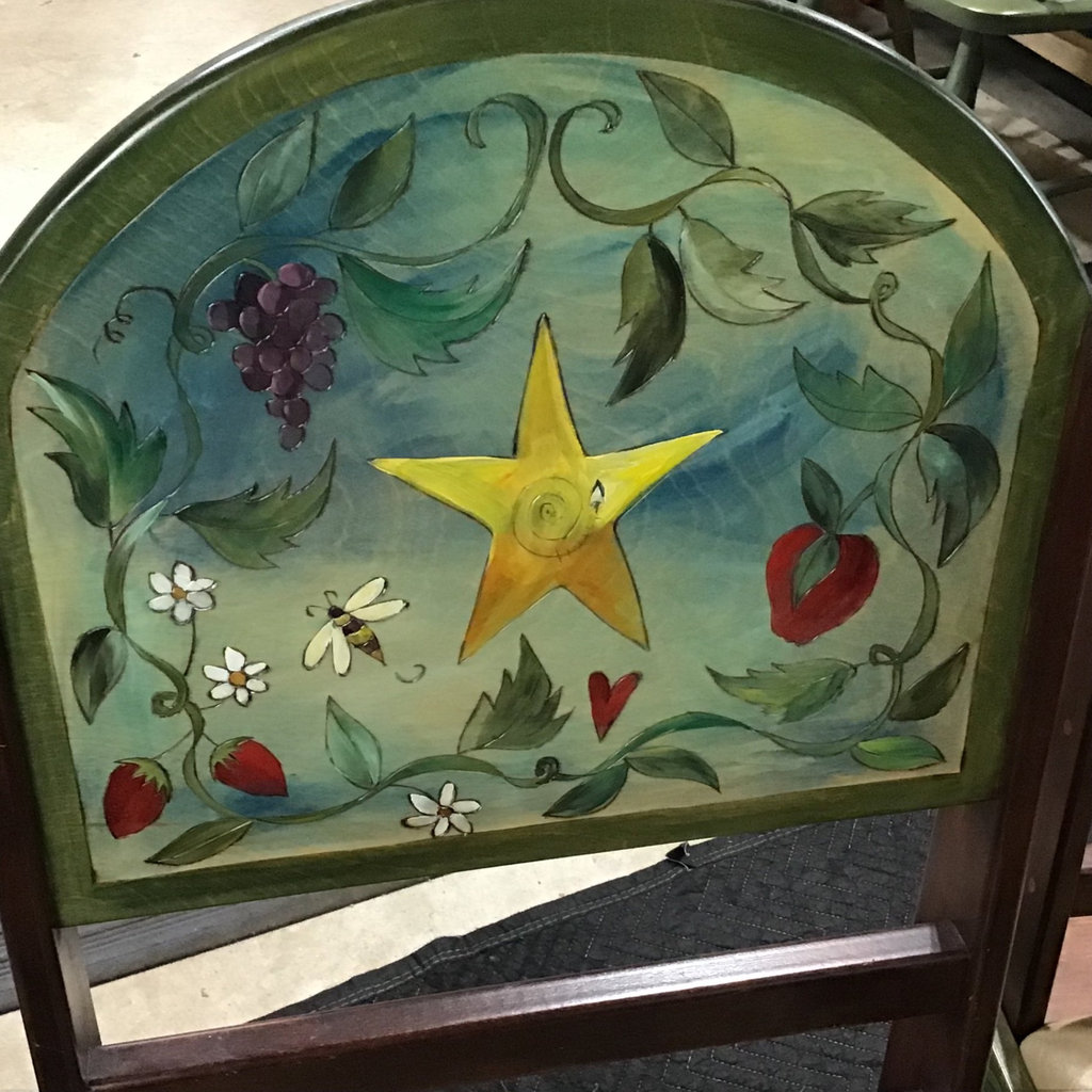 Sticks Handmade Dining Chairs / Stars - image 3 of 23