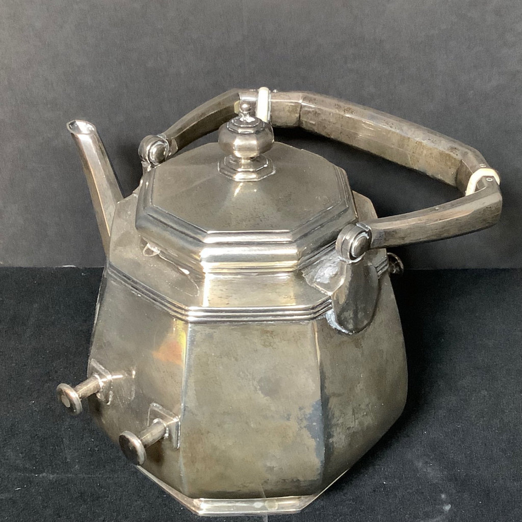 Tiffany & Co. Sterling Silver Tea Kettle w/Warming Stand - image 9 of 13