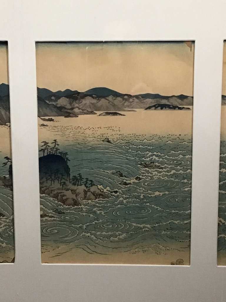 Hiroshige Framed Woodblock Print - image 4 of 12