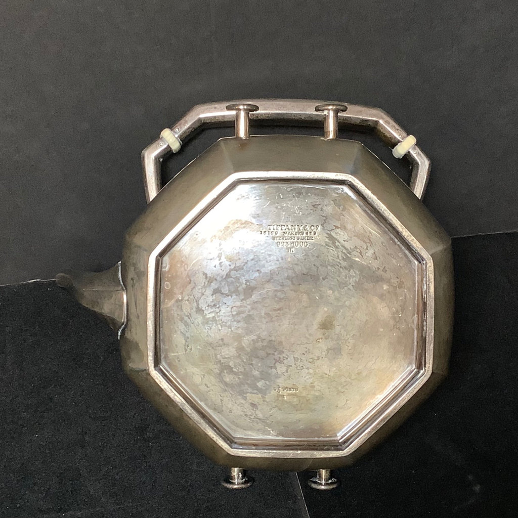 Tiffany & Co. Sterling Silver Tea Kettle w/Warming Stand - image 11 of 13