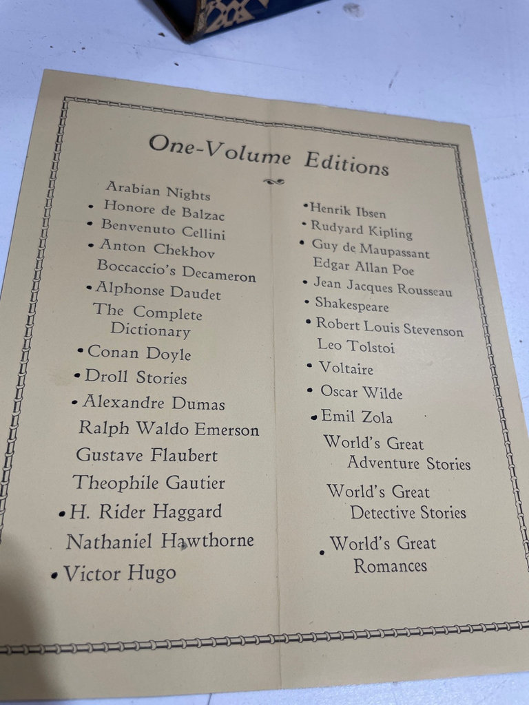 Famous One-Volume Editions, 1920s - image 22 of 22