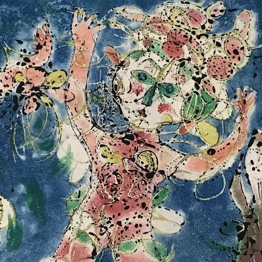 Shibuya Colored Etching - image 1 of 8