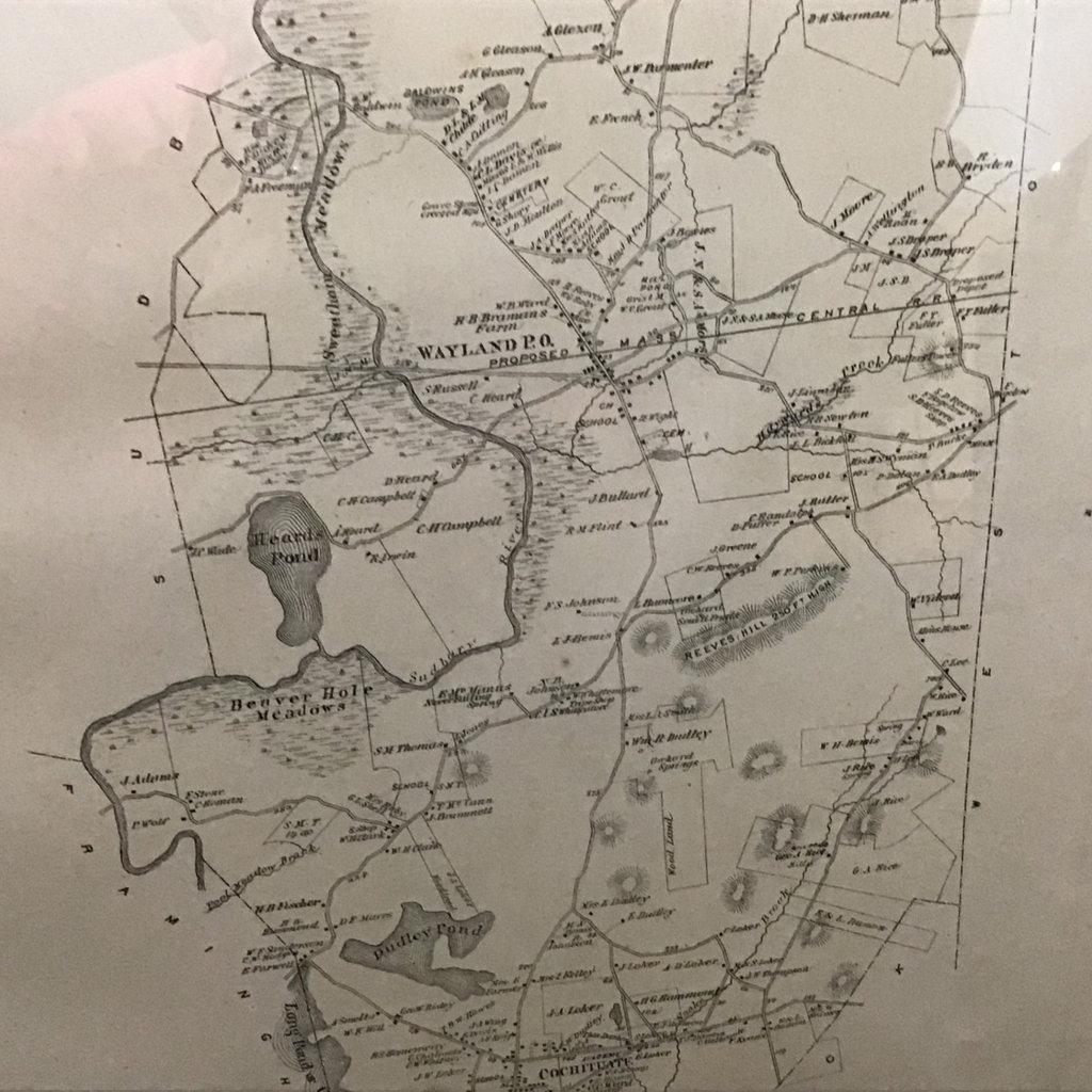 Map of Wayland MA, 1875 - image 4 of 7