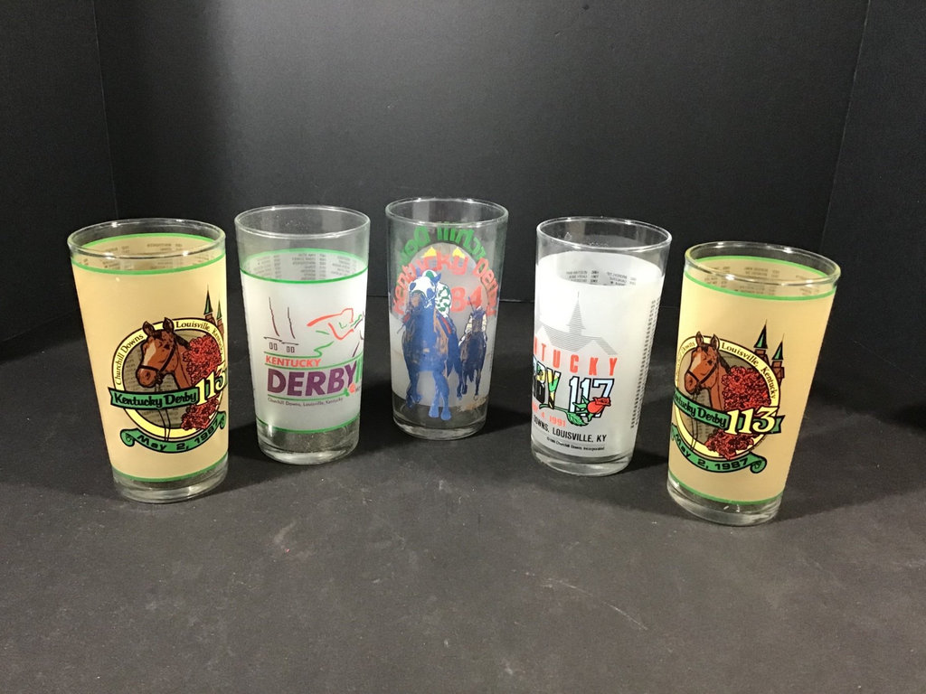  Kentucky Derby Mint Julip Glasses - image 4 of 7