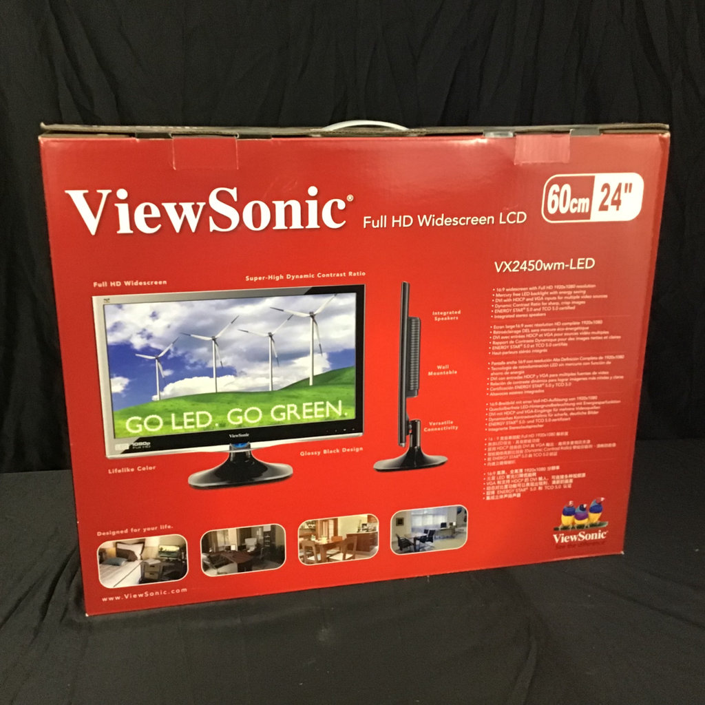 ViewSonic 24in TV NIB - image 1 of 4