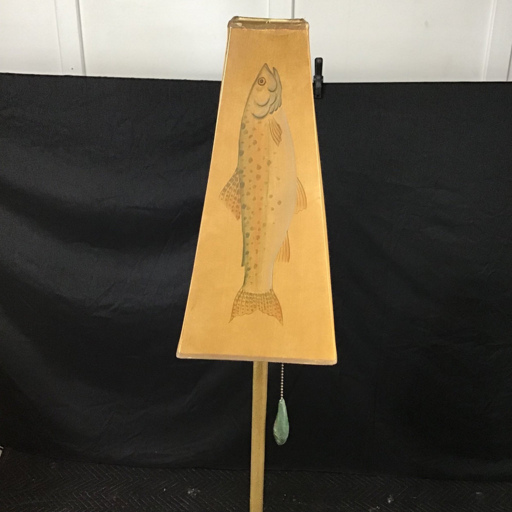 Floor Lamp w/ Fish Shade - image 2 of 12