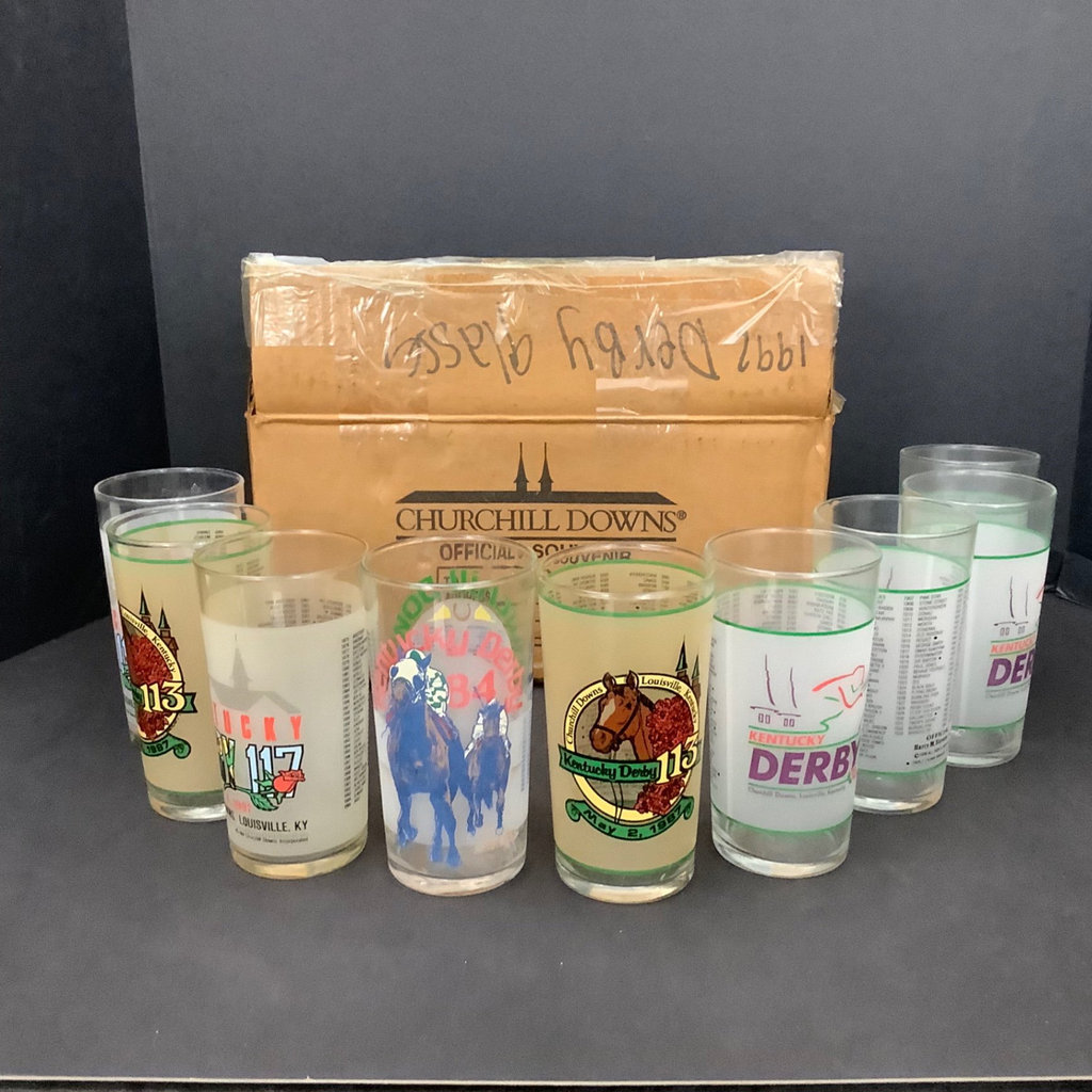  Kentucky Derby Mint Julip Glasses - image 1 of 7