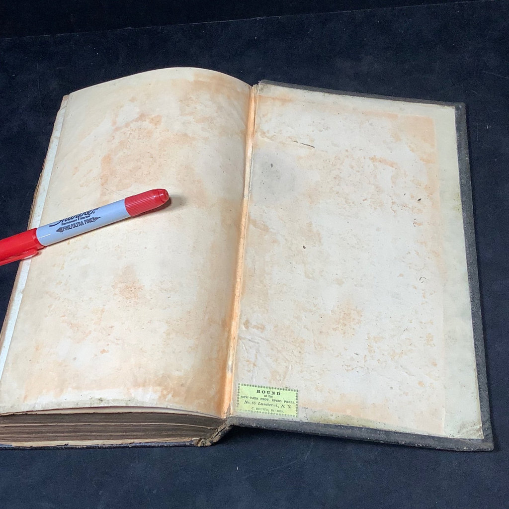 1830 Episcopal Book of Common Prayer - image 18 of 20