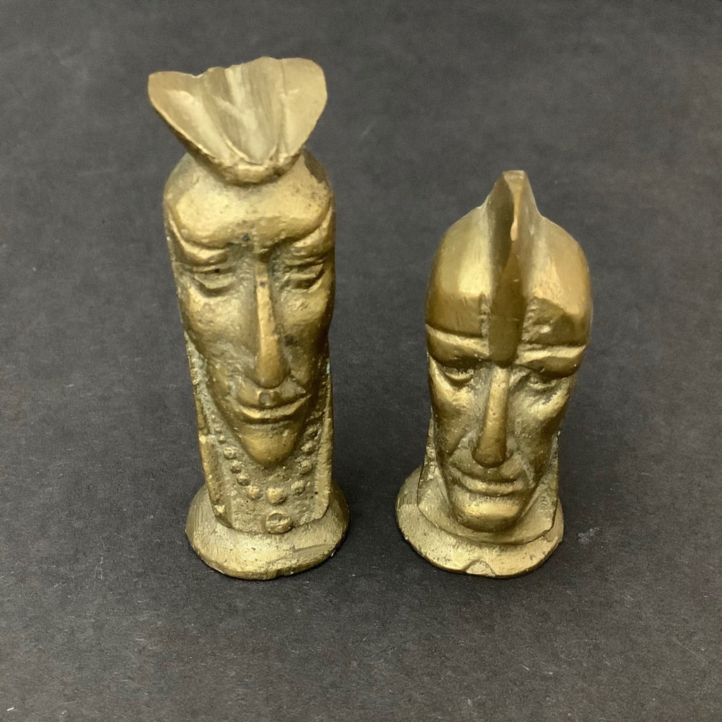 Handmade Brass Chess Set - image 5 of 7