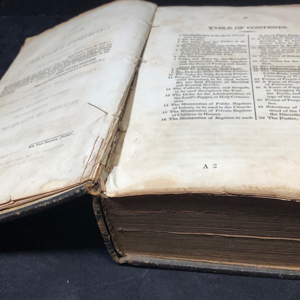 1830 Episcopal Book of Common Prayer - image 12 of 20
