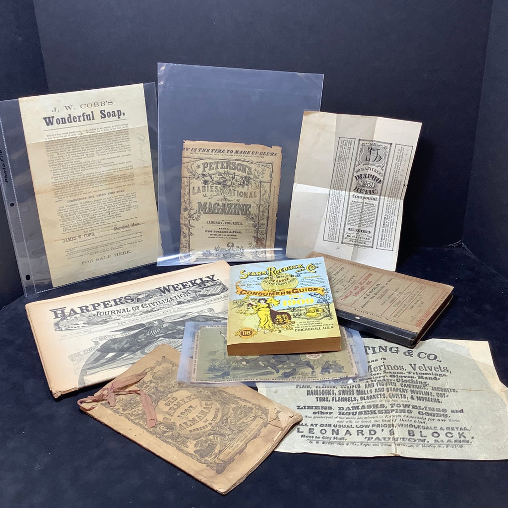 Antique Ephemera - Farmer's Almanac & More - image 1 of 21