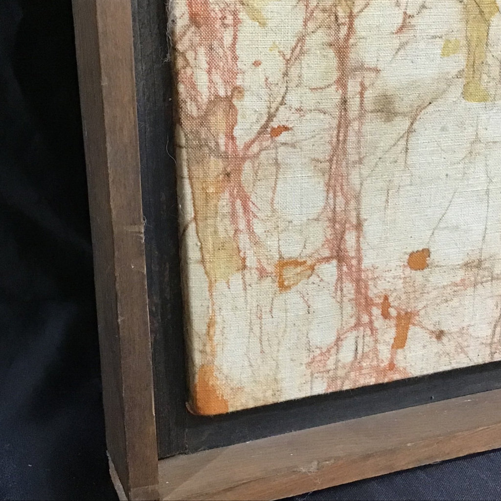 Vintage Framed King & Queen Batik - image 3 of 6