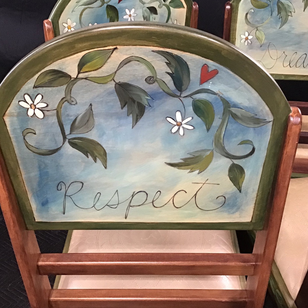 Sticks Handmade Dining Chairs / Hearts - image 2 of 17