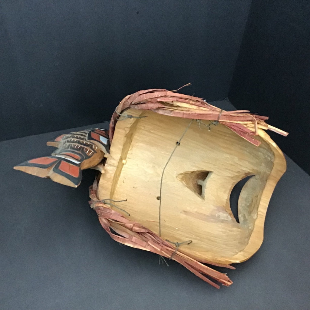 Hand Carved and Painted Indigenous Mask - image 3 of 4