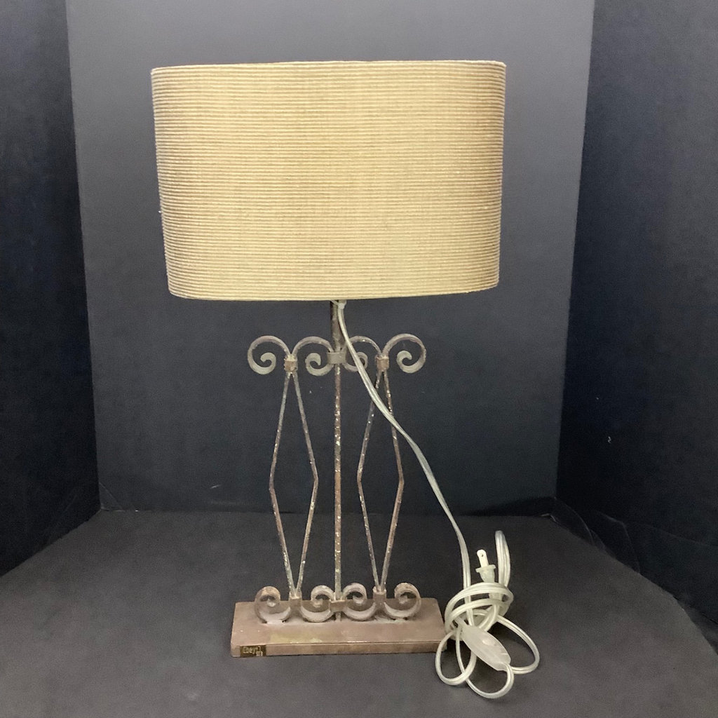 [beyt] by 2b Design Upcycled Wrought Iron Lamp - image 1 of 6