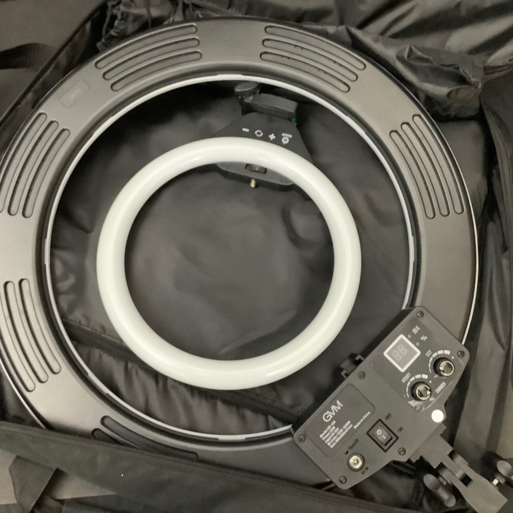 Sony Digital HandyCam and GVM Ring Light - image 3 of 8
