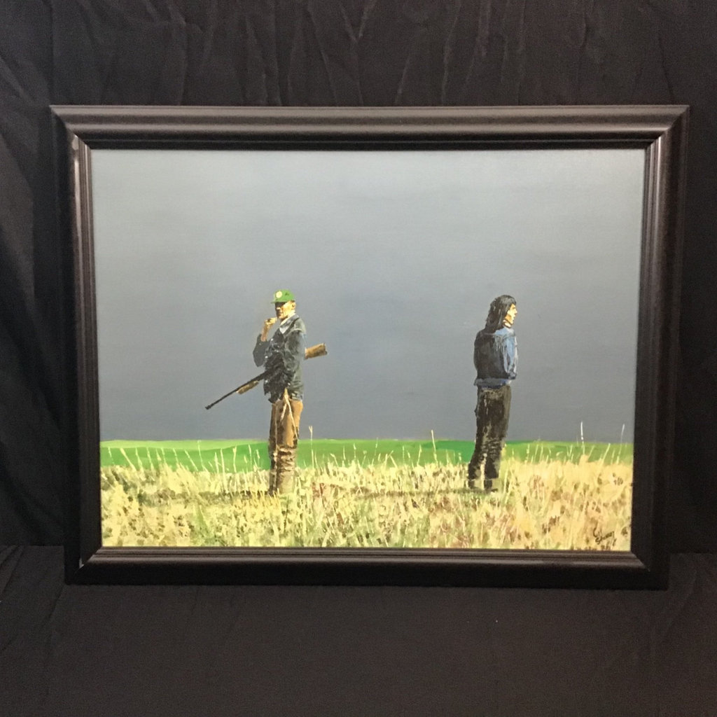 Stanley Framed Paint On Canvas - image 2 of 6